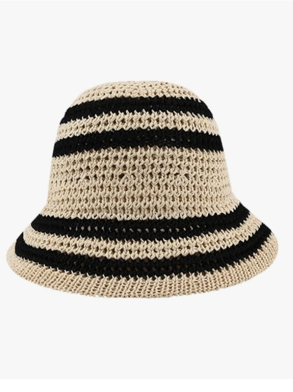 Marcus Adler Striped Sun Protection Beach Bucket Hat